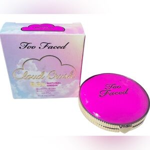 NIB Too Faced Cloud Crush Blurring Blush - Super Candy Clouds Pink